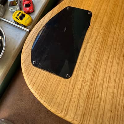 Handmade P bass body with slant J pickup routes image 11