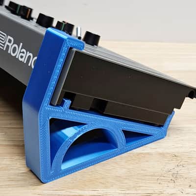 Electric Blue Color Stands For Roland Boutique A-01 D-05 VP-03 Synthesizers - Made in USA image 2