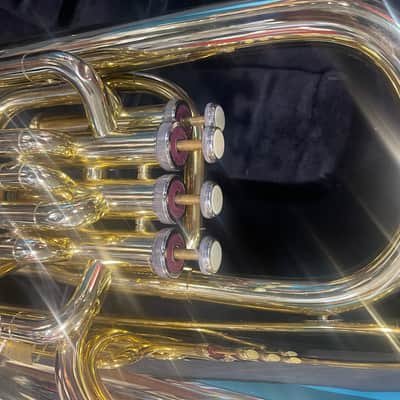 Euphonium Baritone F. Schmidt 4 Valve 2015 - Gold Brass image 1