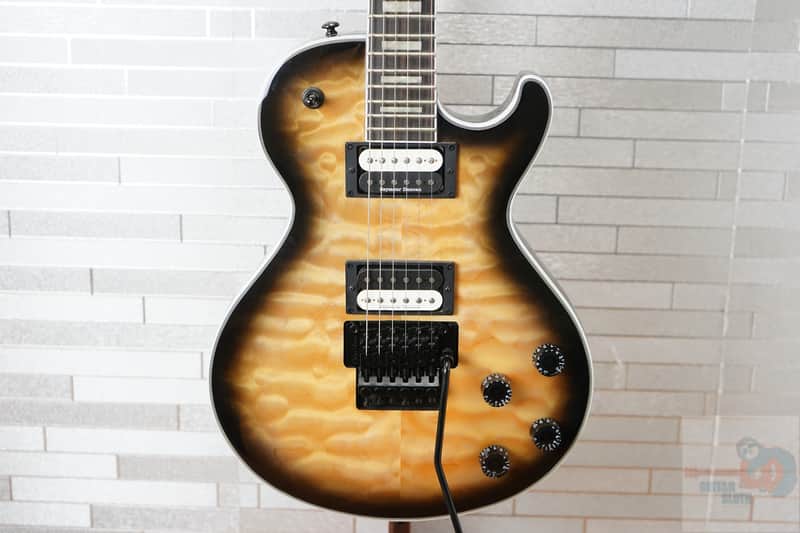 Dean Dean Thoroughbred Select Floyd Quilted Maple - Natural Black Burst image 1