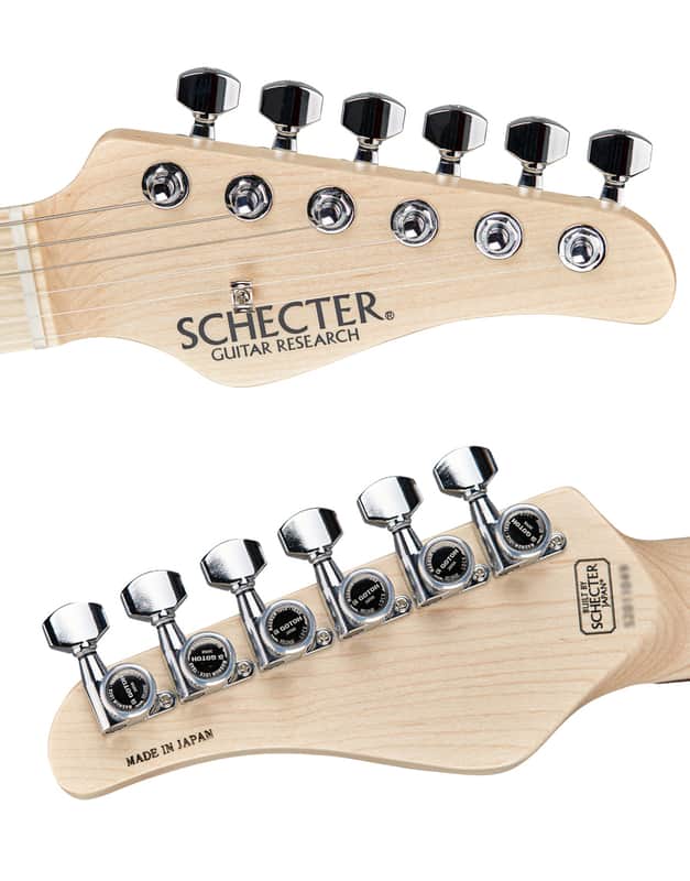 Schecter Japan AR-06 Black Alder Maple Jaguar Shape Gotoh Electric