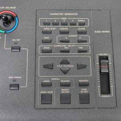 JVC JX-SV 77 Video editing processor 1990's - Black image 4