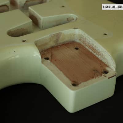 Fender Custom Shop 1960 Stratocaster Body - 2001 Relic Aged Olympic White image 5