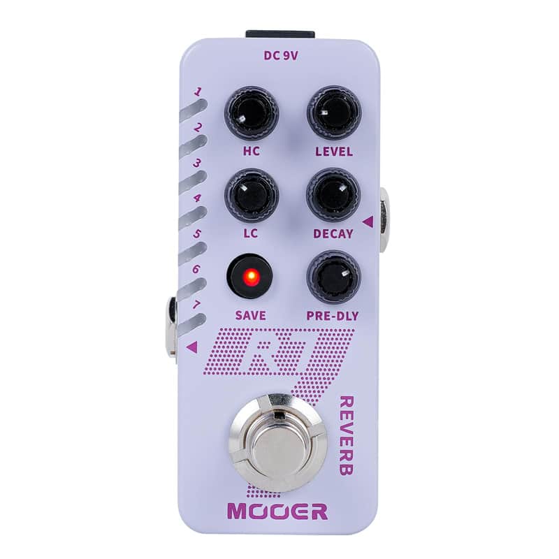 MOOER R7 Guitar Reverb Pedal, (Price includes the import duty for US buyer) image 1
