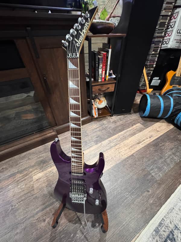 Jackson DK2 Dinky Electric Guitar MIJ Japan 1999 - Purple image 1