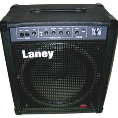 LANEY BC50 BASS-VERSTÄRKER / BASS Amplifier 15" Speaker, 50 Watt,4 Ohm,2 Eingänge, Kopfhörer-Jack image 1