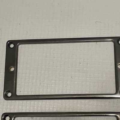 1990's Japan Ibanez 440s S & RG Series Guitar Cosmo Black Humbucker Pickup Mounting Ring Set image 4