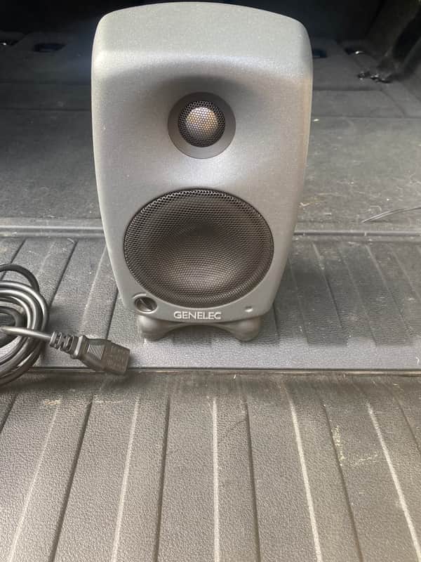 Genelec 8020C Compact Active Studio Monitor - Dark Grey (Single) image 1