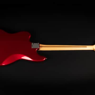 2013 Fender Pawn Shop Bass VI - Candy Apple Red | 6-String Bass Guitar Matching Headstock Baritone Short Scale | OHSC image 9
