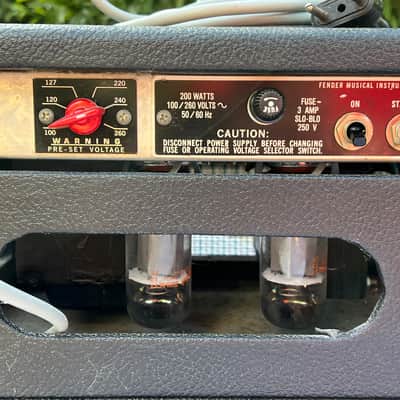 Fender Bassman 70 2-Channel 70-Watt Guitar / Bass Amp Head 1977 - 1980 - Silverface image 4