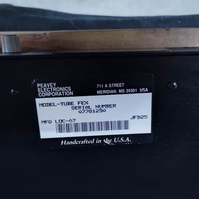 Peavey Tubefex Tube Fex 2000's   Rockmaster with Effects! image 4