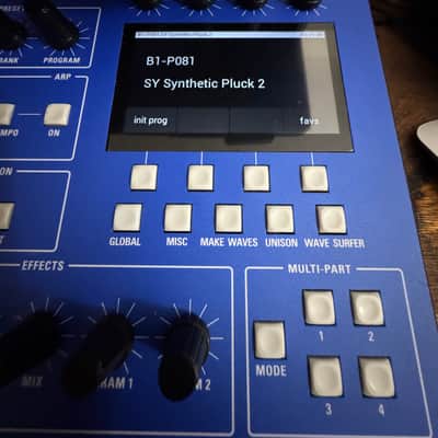 Groove Synthesis 3rd Wave 24-Voice Desktop Wavetable Synthesizer 2023 - Present - Blue image 6