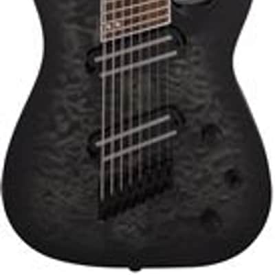 Jackson X Soloist Arch Top SLATX8Q MS 8-String Trans Black Burst image 1