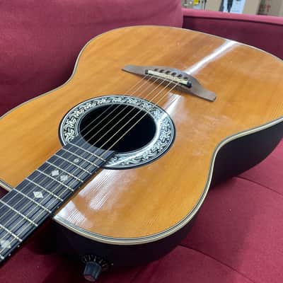 Ovation 1612 Custom Balladeer 1979 - Natural W Ovation Case image 3