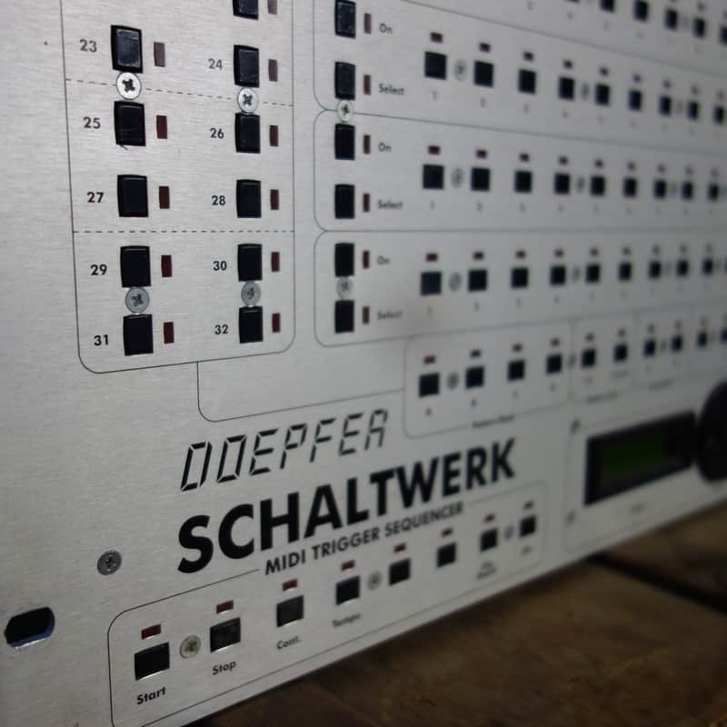 2000s Doepfer Schaltwerk Sequencer Silver