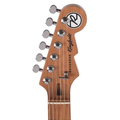 Reverend Kingbolt Air HH Electric Guitar Black Sparkle image 6