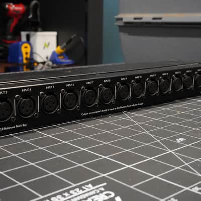 ART P16 Rackmount 16-Channel Balanced XLR Patchbay 2015 - Present - Black image 2