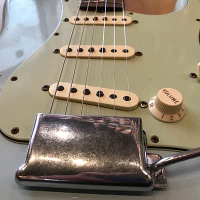 Fender® Custom Shop Beatle Spec 1961 Relic Stratocaster Electric Guitar 2017 Sonic Blue image 14