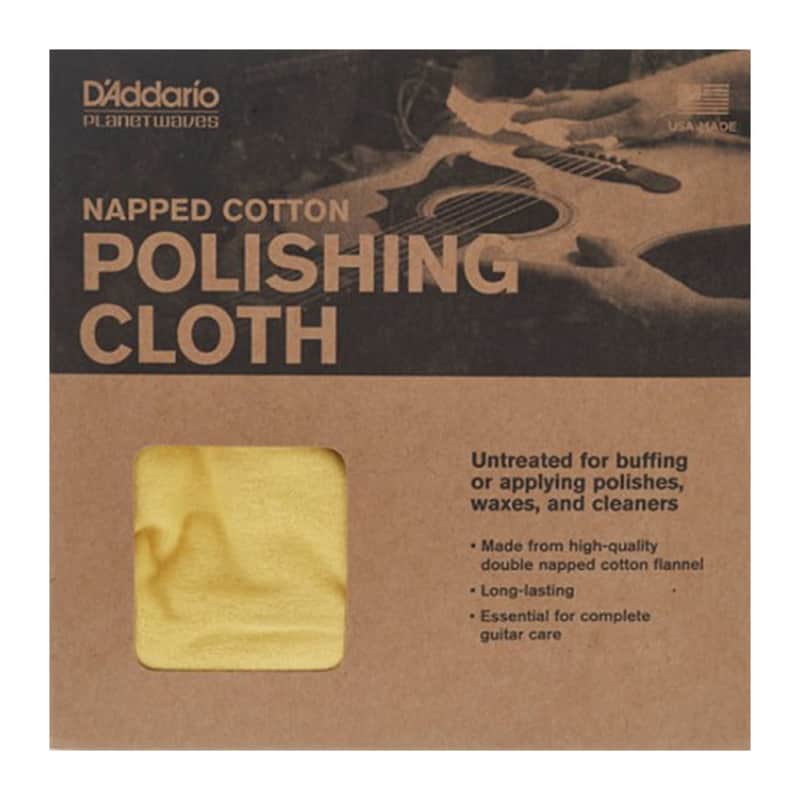 Used D'Addario Untreated Polish Cloth image 1