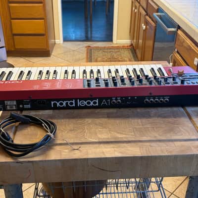 Nord Lead A1 49-Key 26-voice Polyphonic Synthesizer 2014 - 2022 - Red - Excellent image 9