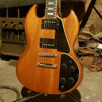 1972 Gibson SG Deluxe, Natural, Hardshell Case image 1