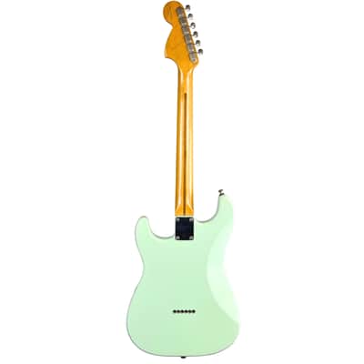 Fender Tom Delonge Stratocaster Surf Green 2002 *MODDED* W/HSC (Used) image 4