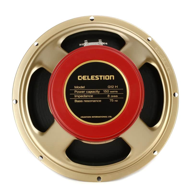Celestion G12H-150 Redback 12 inch 150-watt Replacement Guitar Speaker - 8 Ohm (5-pack) Bundle image 1