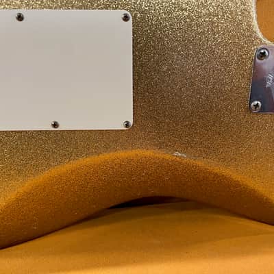Fender 1964 Stratocaster Master Design Masterbuilt Greg Fessler 2006 - Gold Sparkle image 13