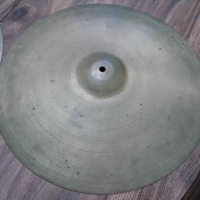Zildjian Avedis 17" 2nd stamps - Hi Hats or Crash-Ride cymbals - 1930's or 1940's - 1040/1270 g - Brilliant - born together pair image 10