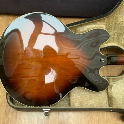 Epiphone Sheraton 1983 Sunburst Japan Oasis OHSC Case image 6