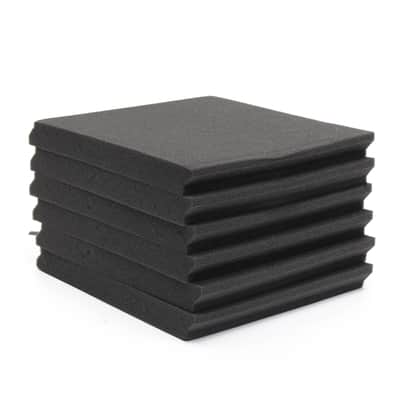 6 Pcs  Soundproof Acoustic Foam Panels (30 x 30 x 2.5 cm) image 2