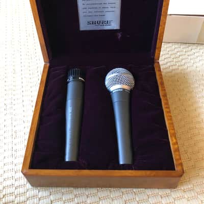SHURE 75th Anniversary SM57 & SM58 Collector Set in LTD ED Box image 1