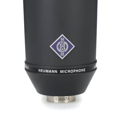 Neumann U 87 Ai Set Large-Diaphragm Condenser Microphone - Matte Black image 1