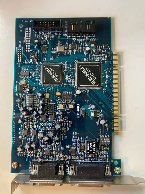 E-MU Systems Creative 0404 EM8852 PCI Sound Card image 1
