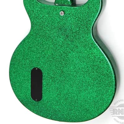 Gibson Les Paul Junior 1958 Marty Bell Sparkle Green Vintage Refin image 5