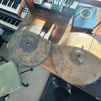 Meinl 15" Byzance Vintage Pure Hi-Hat (Pair) Un-Lathed image 6