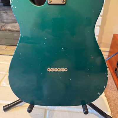Wildwood Bloomdoom Allparts Telecaster Partscaster 2020 Sherwood Green Nitro Light Relic image 7