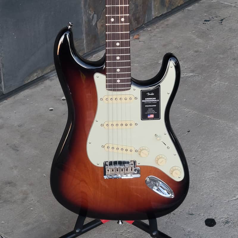 Fender American Professional II Stratocaster, Rosewood Fingerboard, Anniversary 2-Tone Sunburst image 1