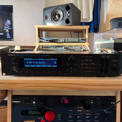 Roland Super JD-990 Sound Module 1993 - 1996 - Black W/ Vintage Expansion Card