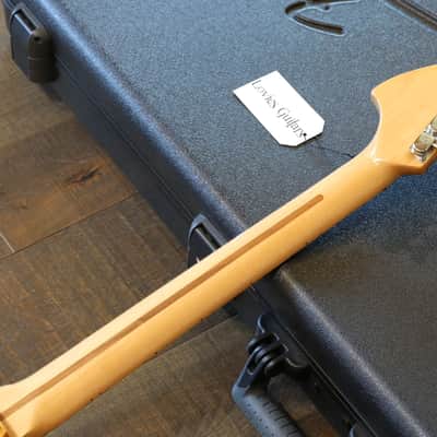 Vintage! 1975 Fender Stratocaster Electric Guitar Natural + Fender Case image 13