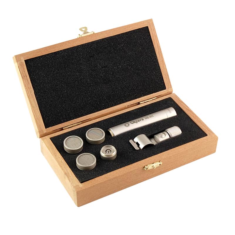 Oktava MK-012 small diaphragm condenser cardioid, omnidirectional and hypercardioid capsule (silver) image 1
