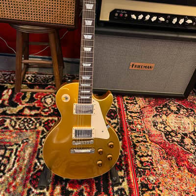 Gibson Historic Shop "R7" 1957 Reissue Goldtop 2002 - Gold and Mahogany image 13
