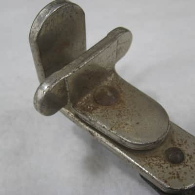 Leedy Hoop Mount Bass Drum Paddle Muffler (TDG-U-12313) 40's/50's - Nickel Plated image 14