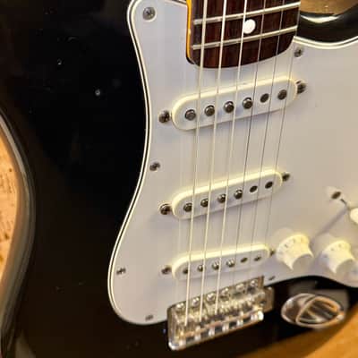 Fender American Vintage '62 Stratocaster AVRI 1987 - Black image 9