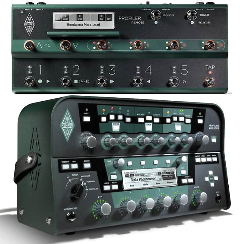 Kemper Amps Profiler PowerHead 600-Watt Digital Modeling Guitar Amp Head with Remote image 1
