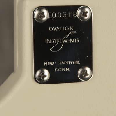 1970's Ovation BREADWINNER White with very early features image 22