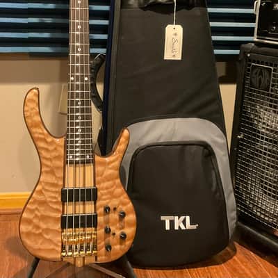 Ken Smith BSR 5 String Bass Quilt 2024 image 1