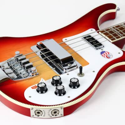 2014 Rickenbacker LTD 4003 FG CB Checkerboard Binding Fireglo! Japan Exclusive Run | RARE MODEL! image 19