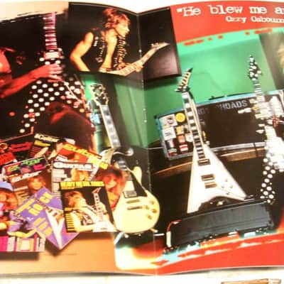 Randy Rhoads tribute book and CD by Jackson Guitars, 1997#4367 of 5,000 feat. photos and interviews image 2