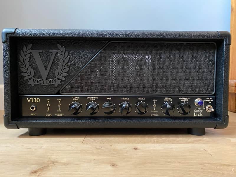 Victory Amps V130 The Super Jack 2-Channel 100-Watt Guitar Amp Head 2020 - Present - Black image 1